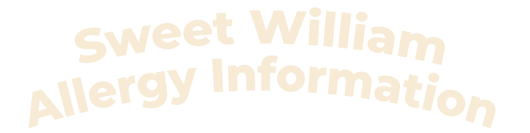 Allergy-Information-Heading